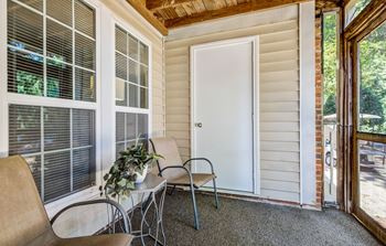 Private patio